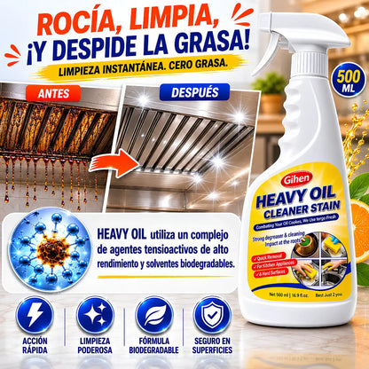 HEAVY OIL™ - Formula Quitagrasa Extrema