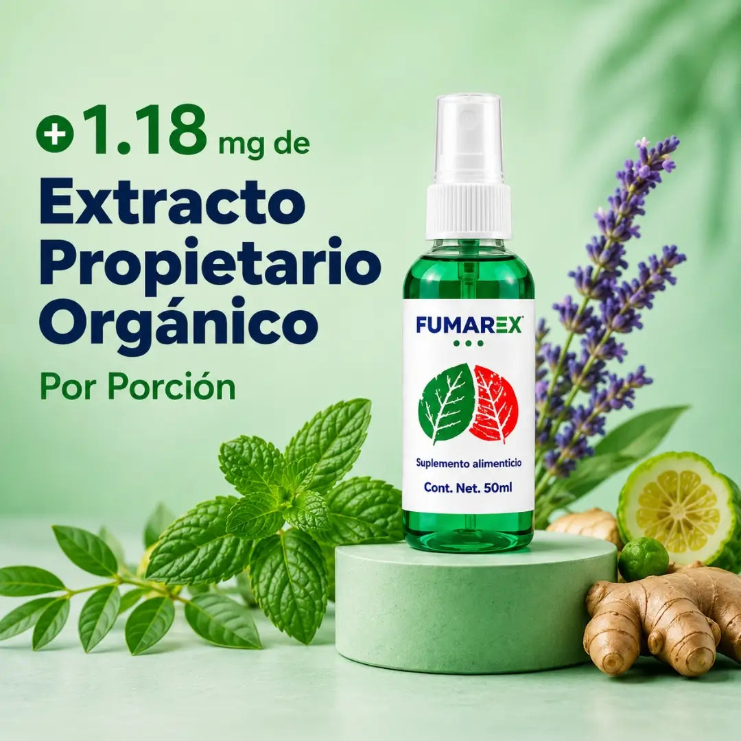 Fumarex® en spray - combate la abstinencia y deja de fumar